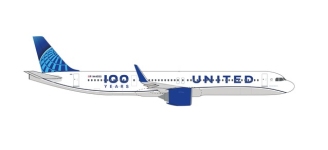 Herpa 539388 - 1:500 - United Airlines A321neo 100 Years - N44550